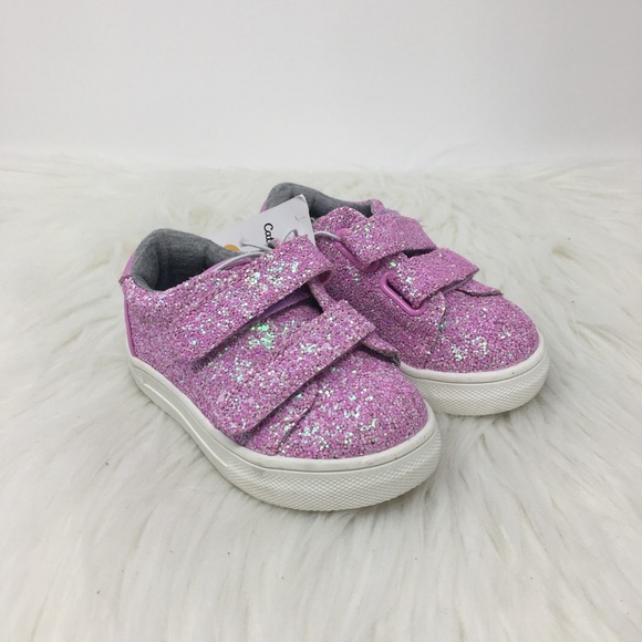 Cat & Jack Shoes Cat Jack Pink Glitter Toddler Sneaker Poshmark
